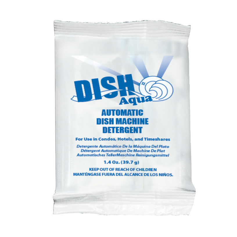 Maxim Dish Aqua Dish Machine Detergent-1.4 oz. Packet. 200/cs