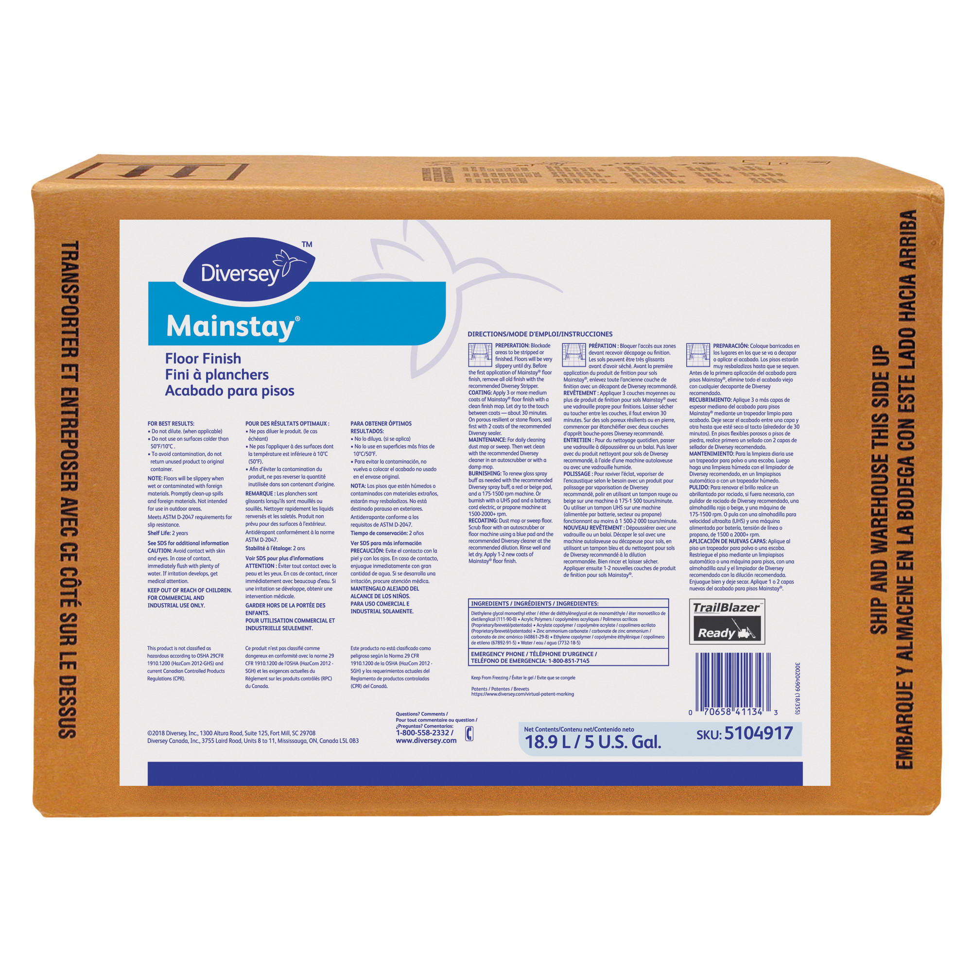 5G Mainstay Prox Floor Finish