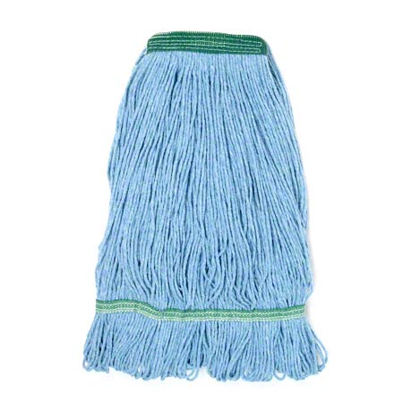 Medium Blue 4-Ply Blend Loop Mop, TB