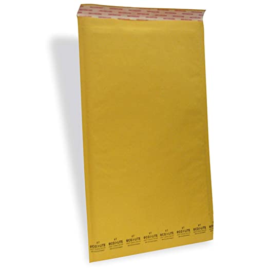 50 #7 14.25x20 Bubble Kraft Mailers SS 36CS