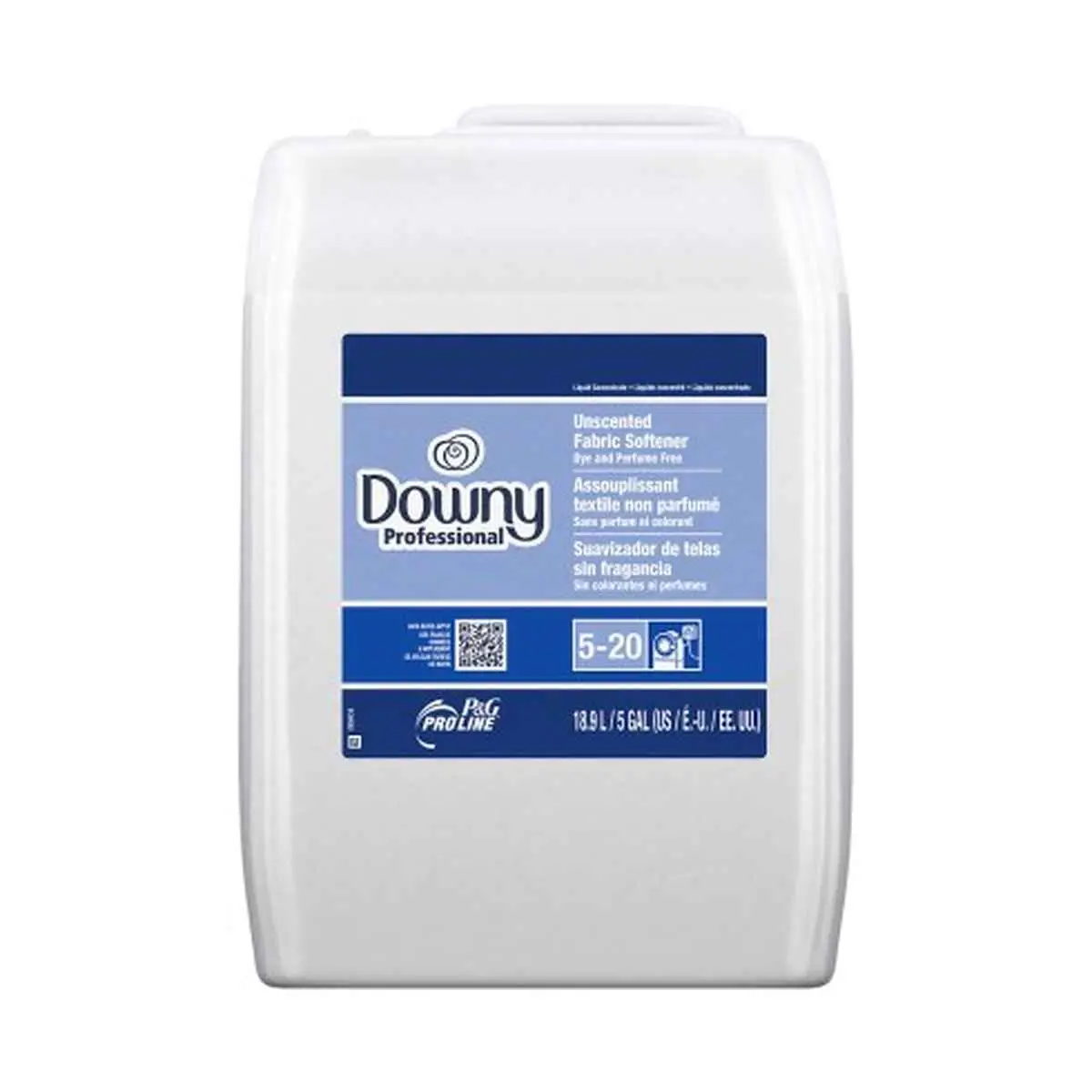 Downy Professional Unscented Fabric Softener, 5gal
