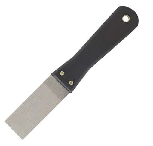 1.25"  Putty Knife with Black Handle