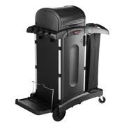Executive Janitorial Cleaning Cart w/ Doors and Hood