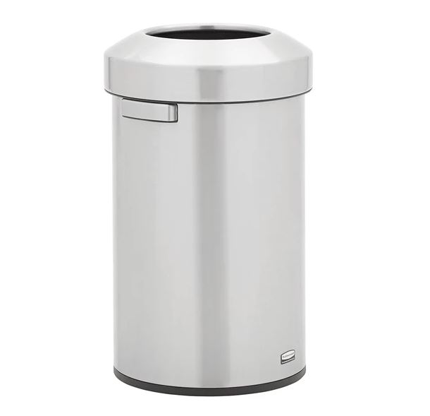 23gal Refine Round Stainless Steel Receptacle