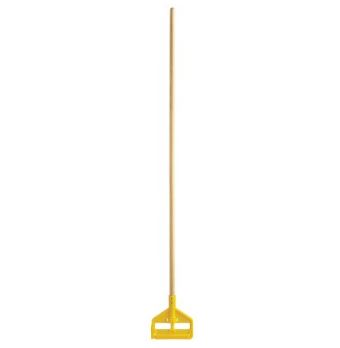 Kelsan | 60in Invader® Side Gate Wet Mop Handle, Large Yellow Plastic ...