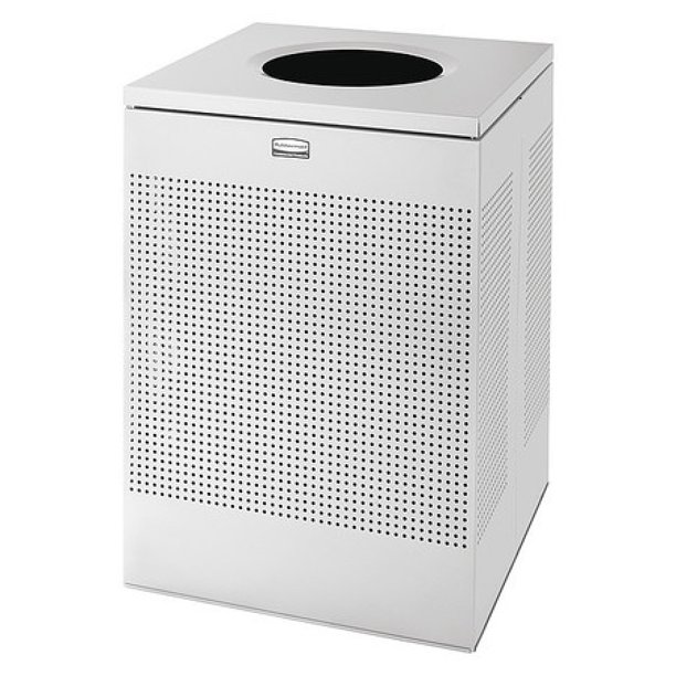 Silhouettes Open Top 40Gal Metallic Receptacle