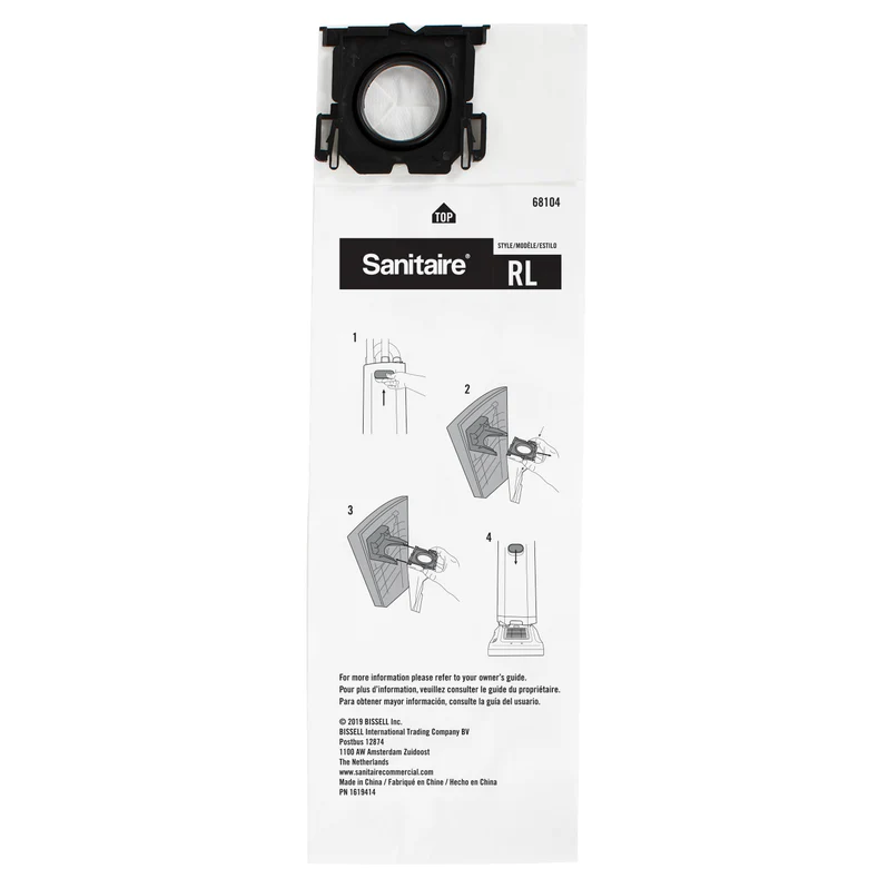 Sanitaire RL Bag 5/pk;Sold in CS/10