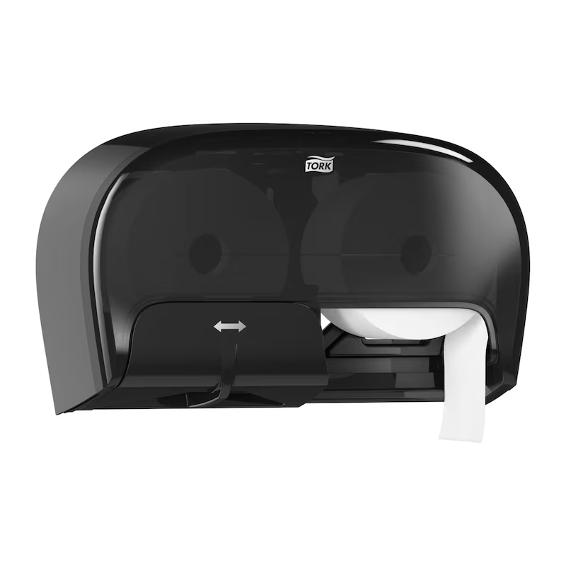 1/CS Tork Opticore® Toilet Paper Roll Dispenser - Black T10