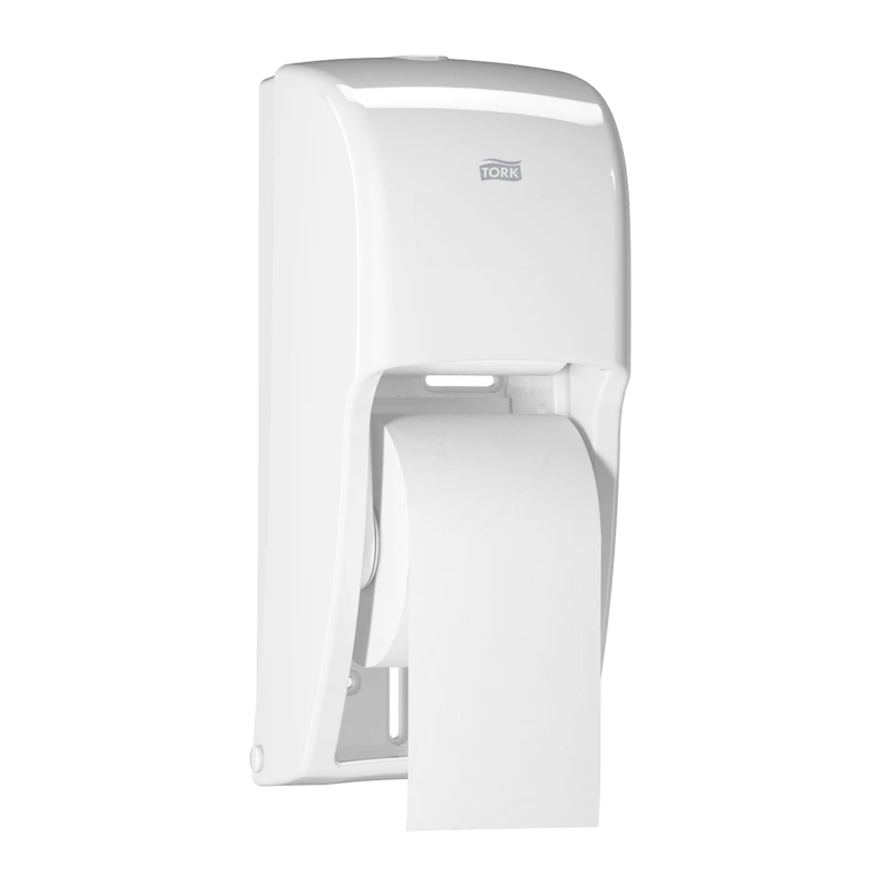 Tork High Capacity Bath Tissue Roll Dispenser, White