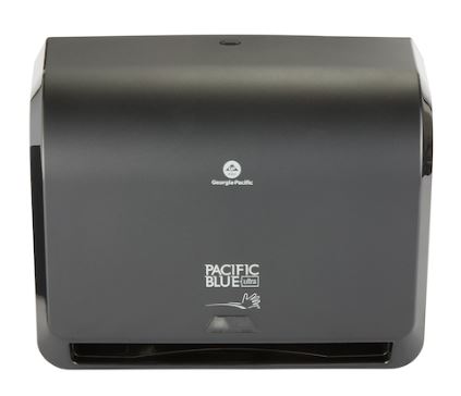 GP PRO Pacific Blue Ultra™ 9" Mini Automated Touchless Paper Towel Dispenser, Black