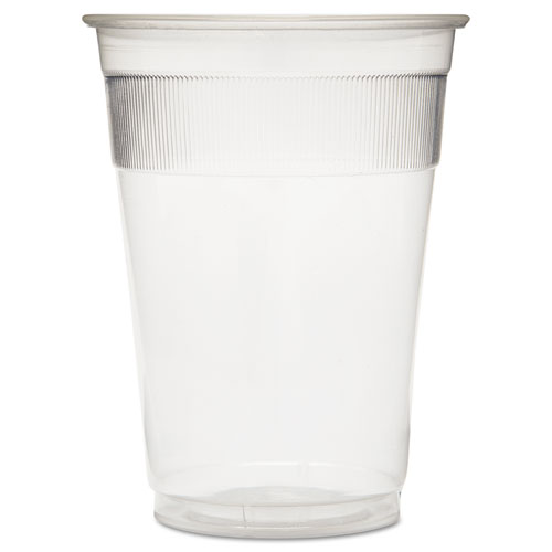 Individually Wrapped Plastic Cups, 9oz, Clear, 1000/Carton