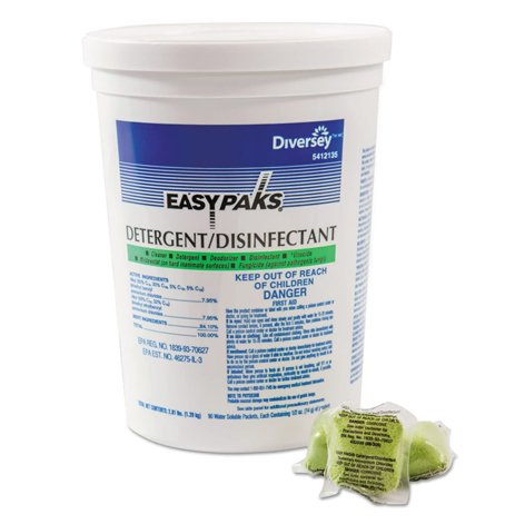 180/CS Easy Paks Detergent & Disinfectant