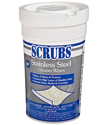 Scrubs Stainless Steel Wipes