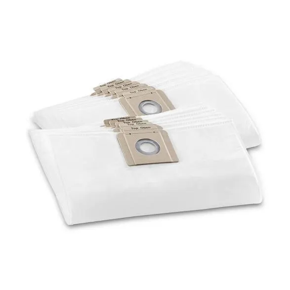 10 Pack of Fleece Bags for Tornado Zephyr Cordless Backpack Vacuum