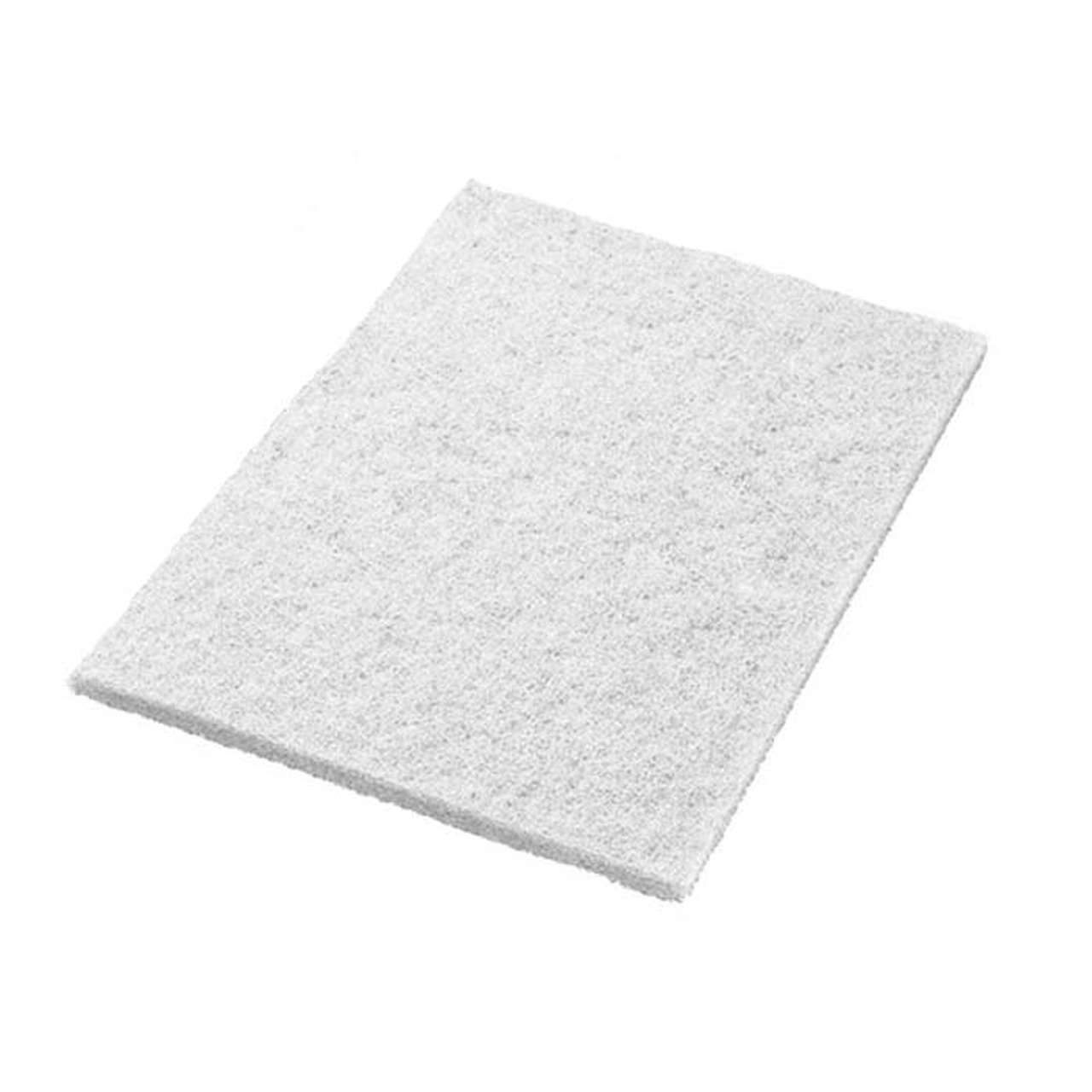 14"x20" White Twister™ Floor Pad, 2/cs