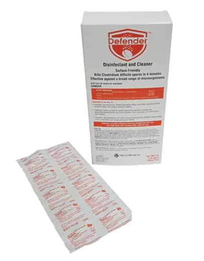 Defender 3.3gm Disinfect & Sanit Tablet, 500/cs