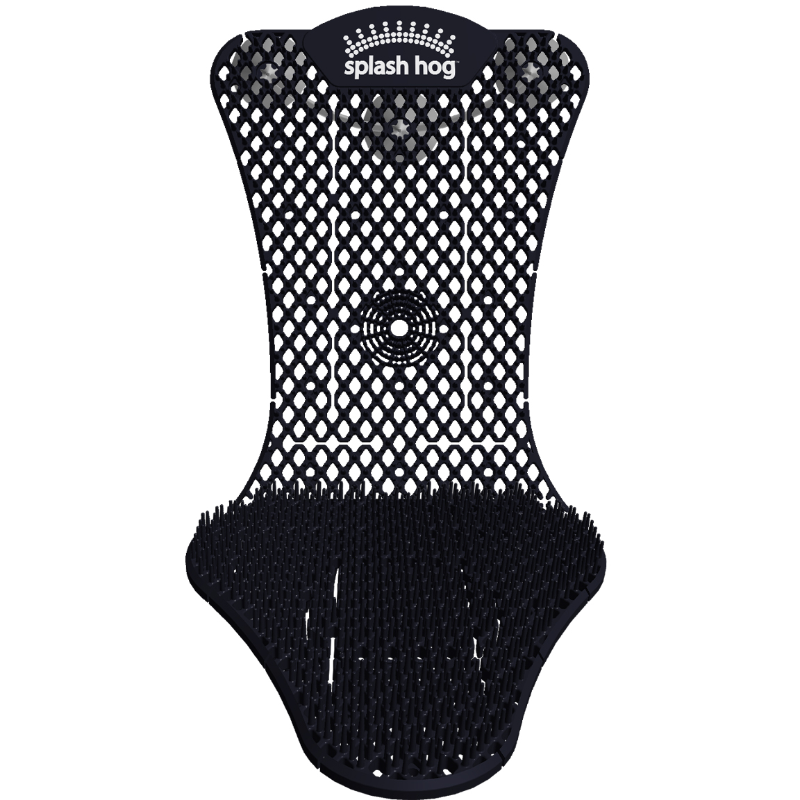 72/cs Splash Hog Urinal Screen - Black Forest