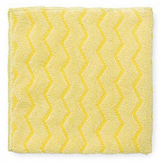 12/cs Bathroom Cloth;yellow Microfiber EPP