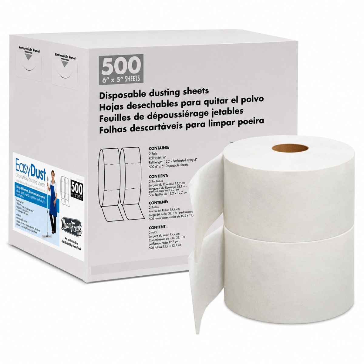 ame-582505-cleanfreak-easydust-5x6-250-sheets-roll