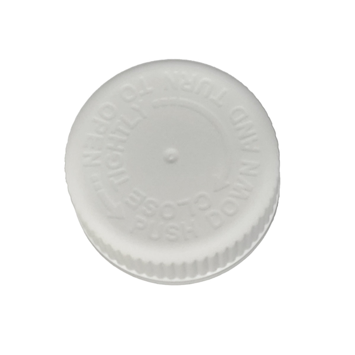 Push Down And Turn Child Safety Caps for Gallon Bottles