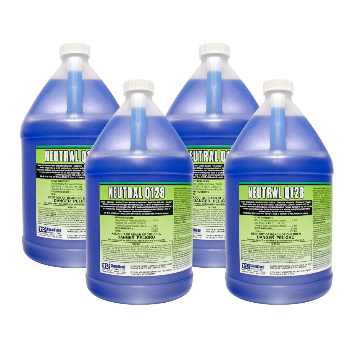 e.logical Neutral Q128 Disinfectant Cleaner
