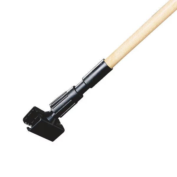 Wood Mop Handle with Clencher Jaws