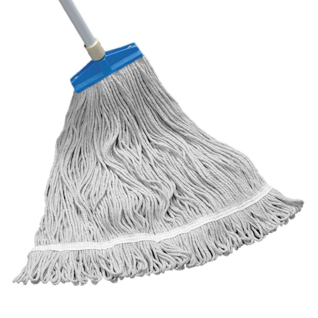 Kelsan White Cotton Mop with Threaded Head