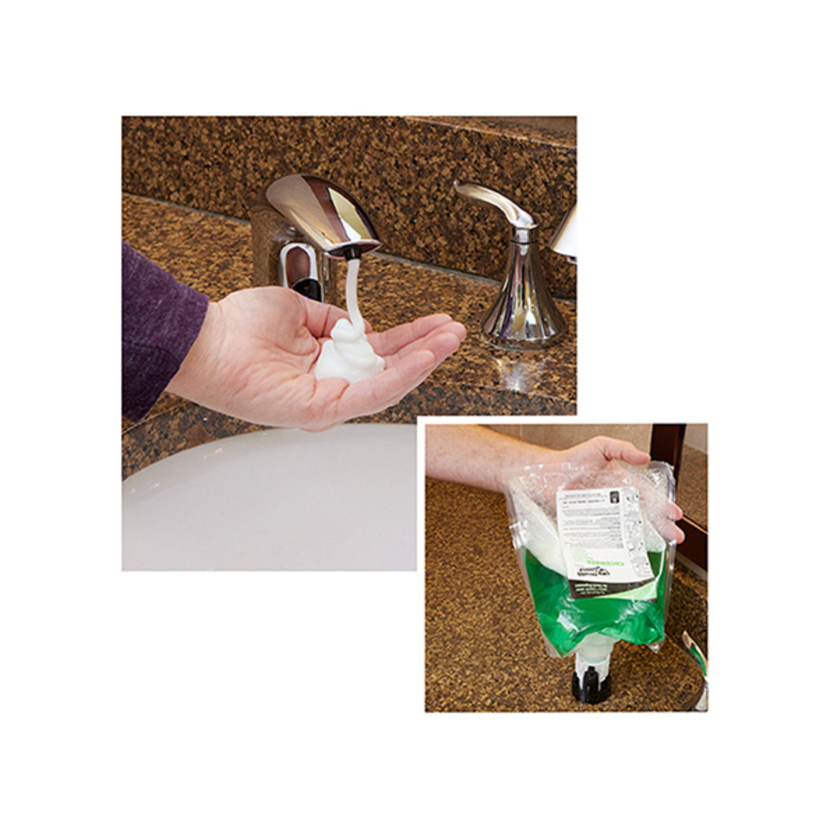 Topfill No Touch Countermount Disp