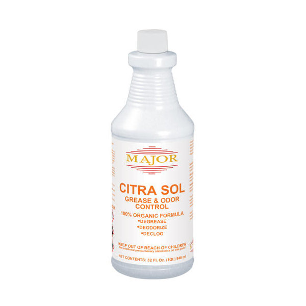 Major Citra Sol Grease and Odor Control - Quart Bottle