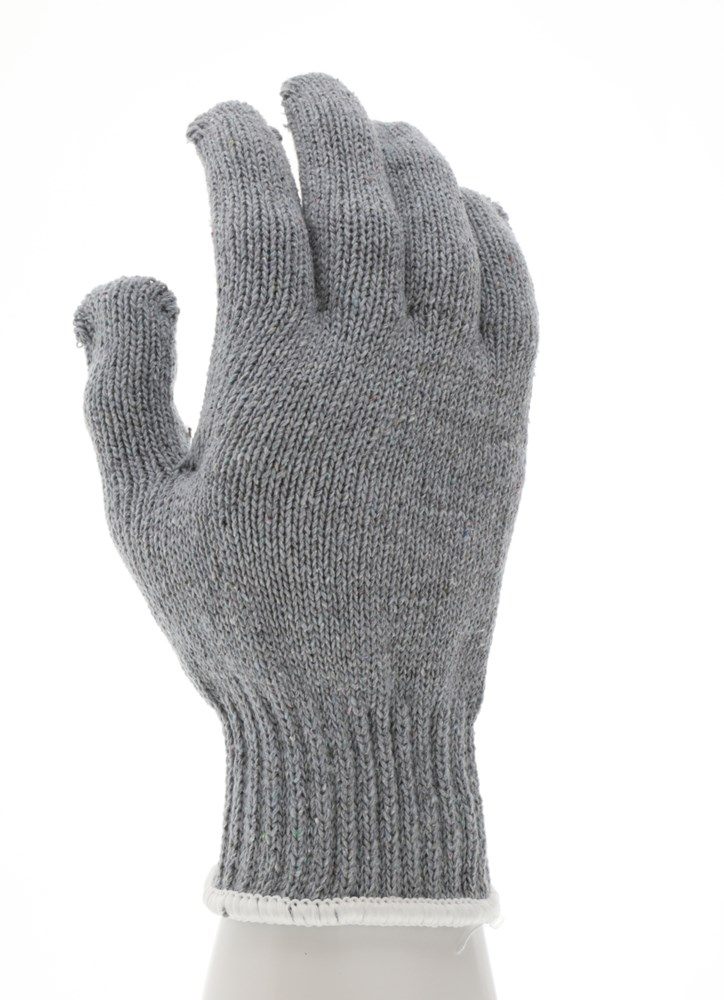 Dz MED Heavy Weight Cotton Poly Blend Gray Work Gloves