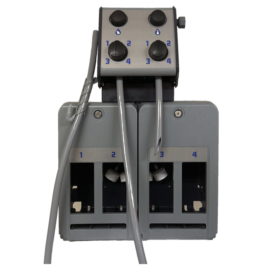 Chemical Control 4 Product Wall Mount Dispenser