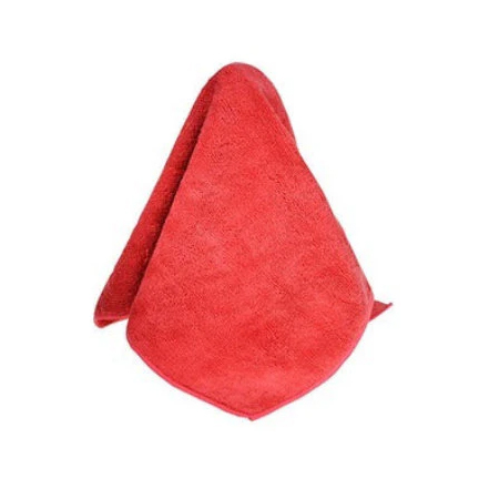 Red Hospital & Bodily Fluid Microfiber Rags (16" x 16")