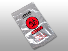 Biohazard Speciman Transfer Bag - 6 x 9, .022. 1000/cs