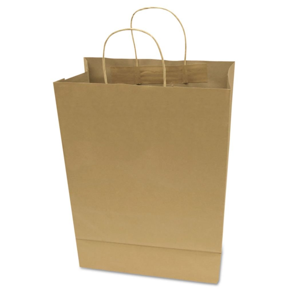 50/bdl 12x17 70# Premium Paper Bag